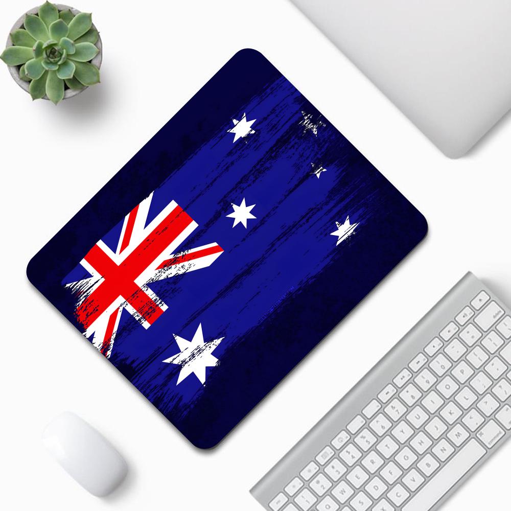 Gaming Accessories Australia - コンピュータ用の小さなマウスパッド,デスクマット,デスクマット,ゲームアクセサリー,マウスパッド,オーストラリアの旗,300x250