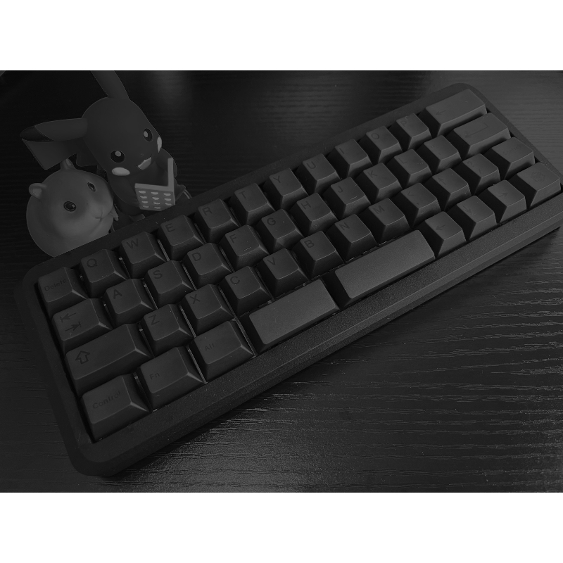 Gaming Set Accessories - Geekark-黒のカスタムキーボードキャップ,メカニカルキーボード用アクセサリー,pbt 40%,職人のゲーム用