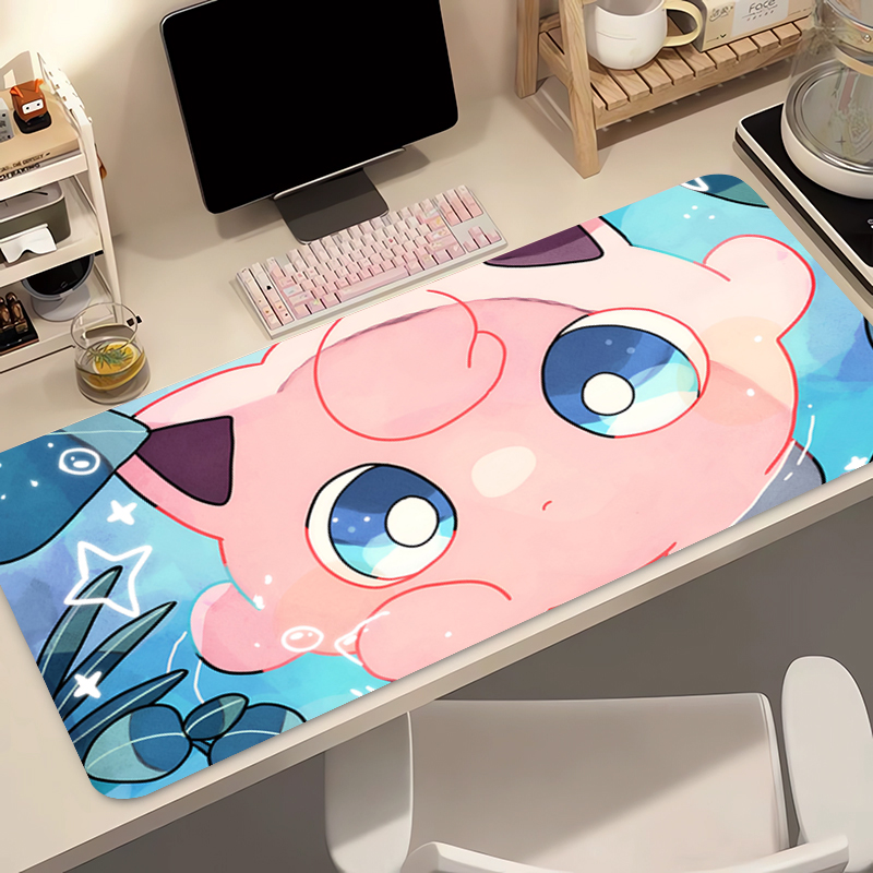 Gaming Accessories Table - アニメマウスパッド 90 × 40 センチメートルポケモンジグリーパフゲームアクセサリーマウスパッド PC