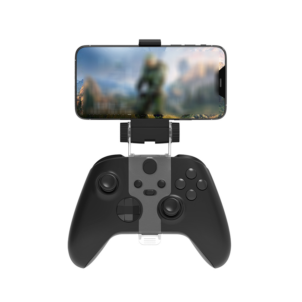 Gaming Controllers Xbox Accessories - DOBE調整可能なユニバーサルコントローラークリップTYX-0631B、Xbox Series X/S用回転式ホルダー、ポータブルゲームマウントアクセサリー