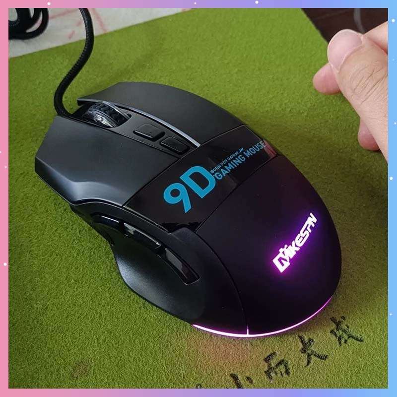 Gaming Accessories - X10 有線ゲーミングマクロマウス 9 キー 12000DPI 1000HZ