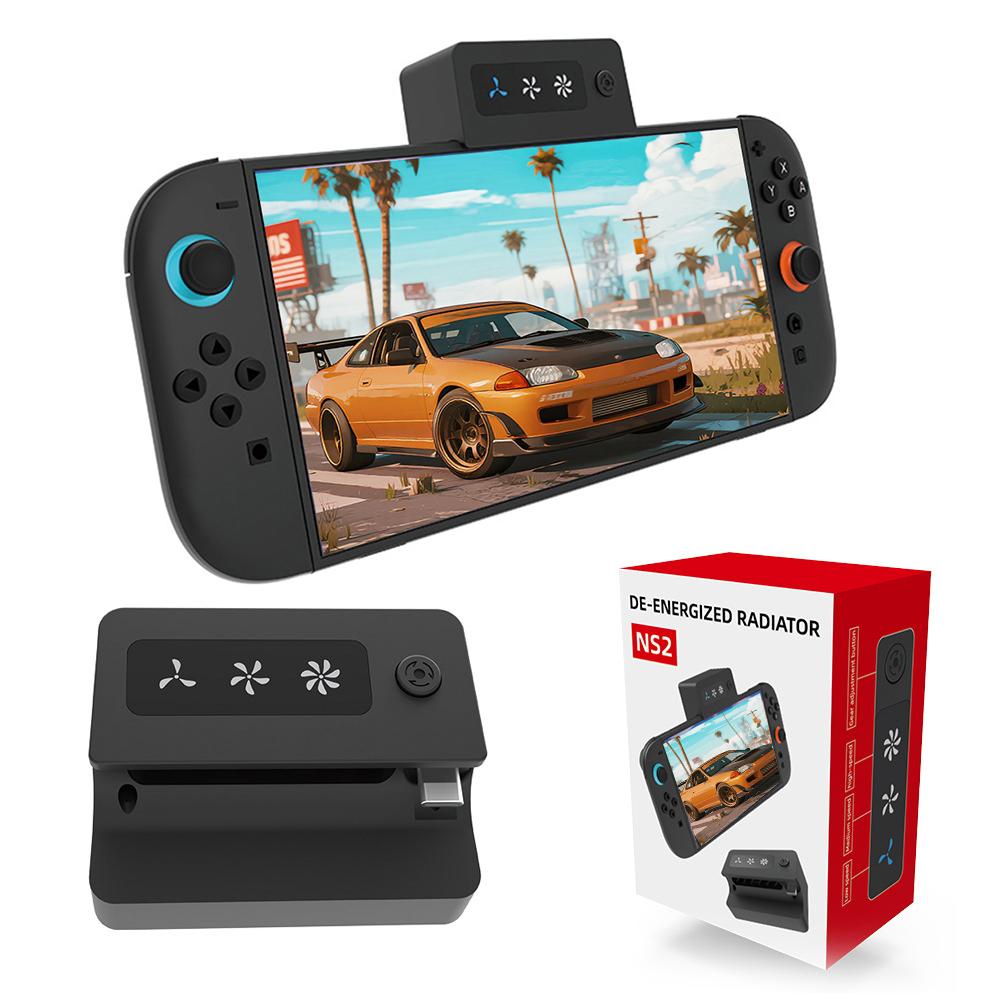 Gaming Accessories - Switch2 ホスト冷却ファンホスト冷却クーラー 3 速度ファン付きポータブルクーラーゲームアクセサリー
