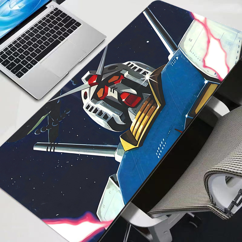 Gaming Accessories Table - マウスパッド大型機動戦士ガンダム XXL PC 新しいデスクマット新しいゲーマーオフィスカーペットキーボードテーブルゲームアクセサリーマウスパッド