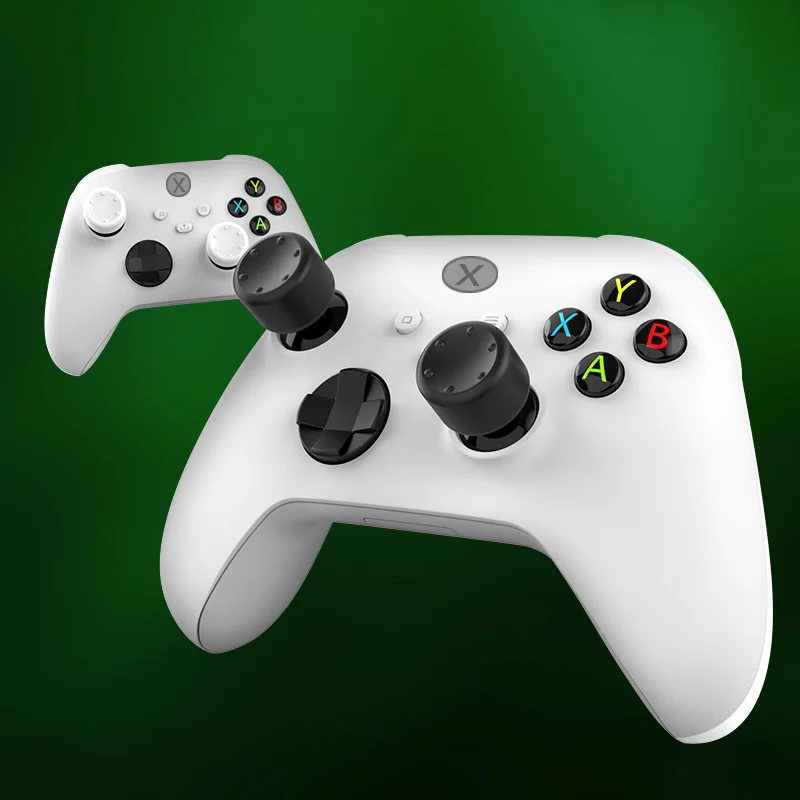 8 個コントローラーシリコンアナログ親指スティックグリップキ - Gaming Accessories Xbox Series X のレビューと価格
