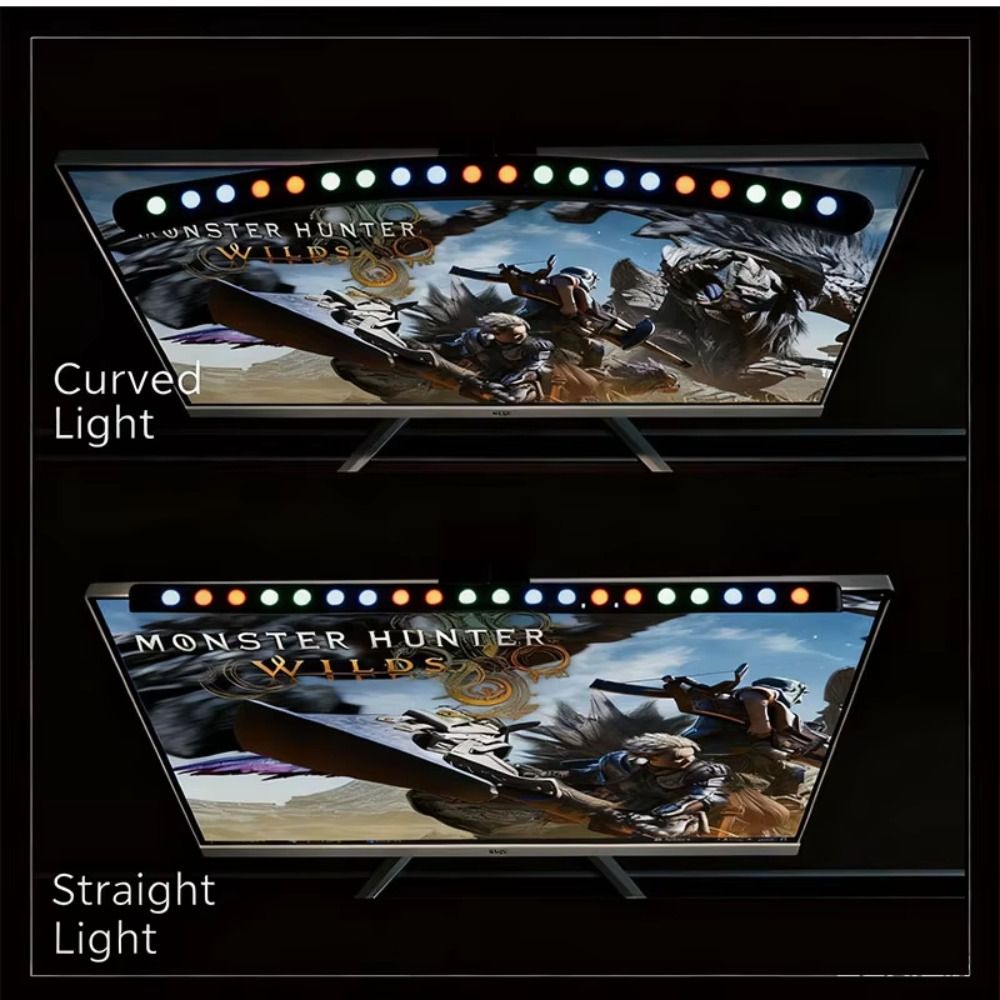 RGB雰囲気モニターライトバー タッチコントロール調光機能  - Monitor Light Bar のレビューと価格