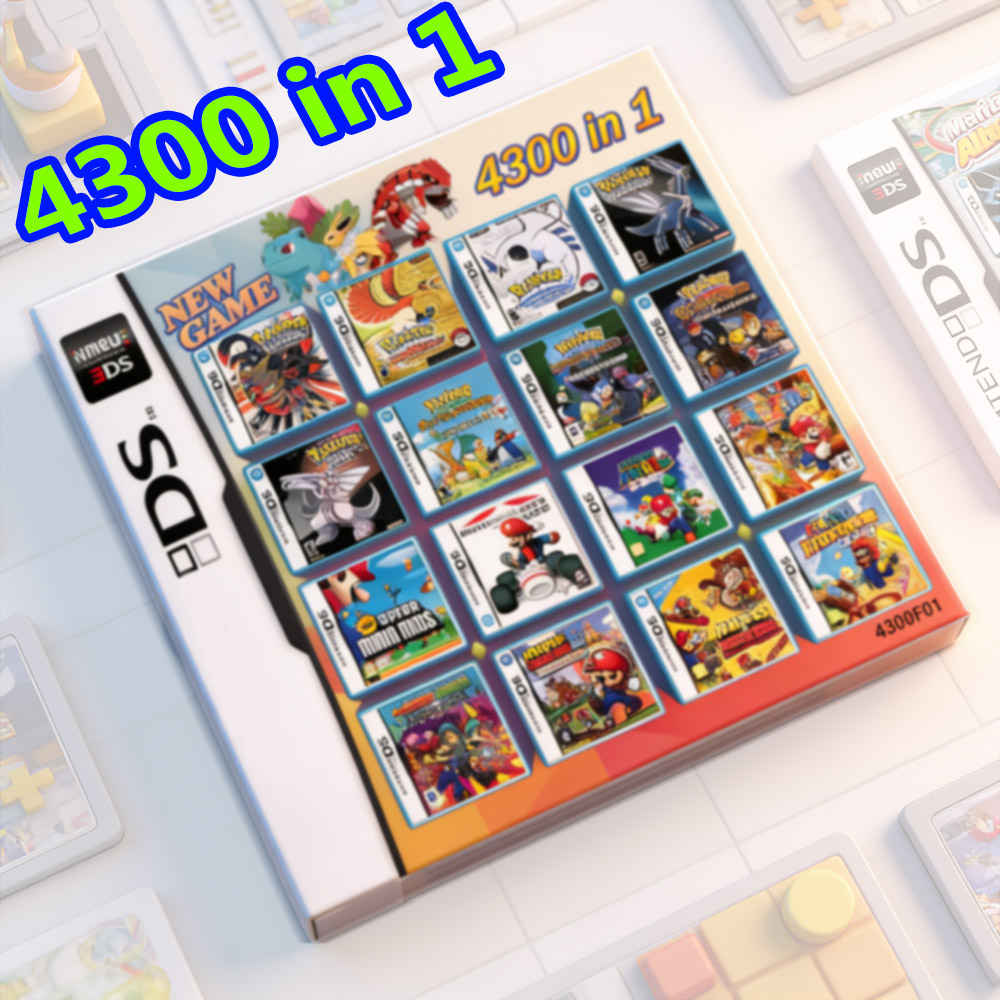 ポケモンをテーマにしたマルチゲームカートリッジ（DS/3DS - Gaming Accessories Retro のレビューと価格