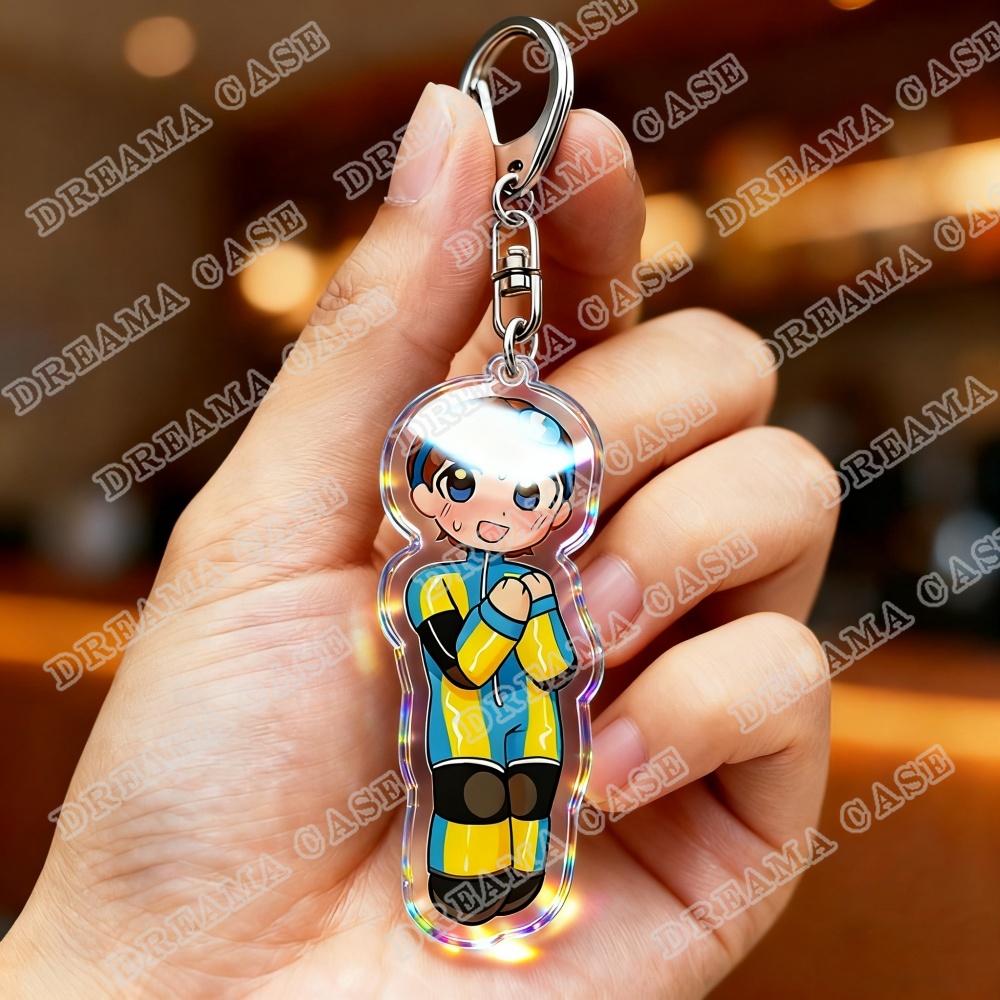 かわいい漫画ちびキーホルダーアクセサリー用メカマンブロンドブ - Gaming Accessories Gifts For Men のレビューと価格