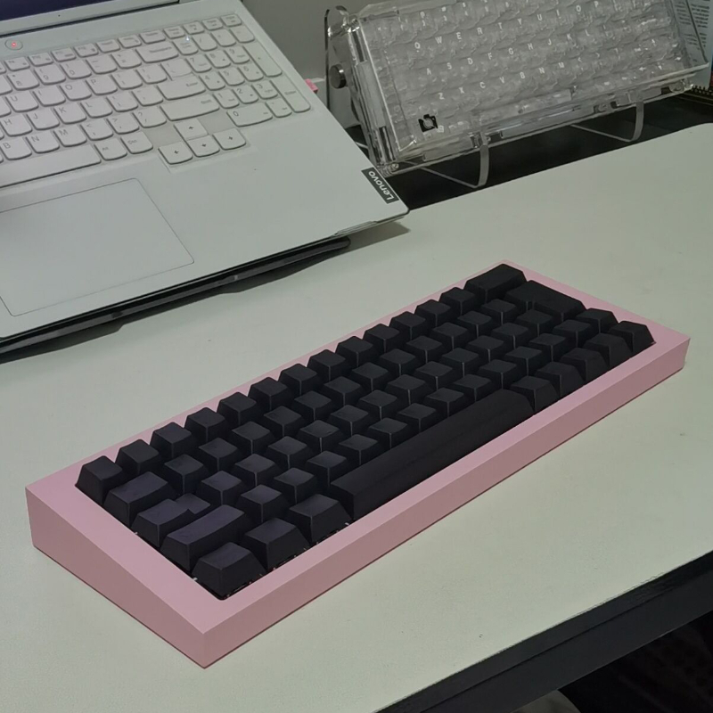 Geekark-黒のカスタムキーボードキャップ,メカニカルキ - Gaming Set Accessories のレビューと価格
