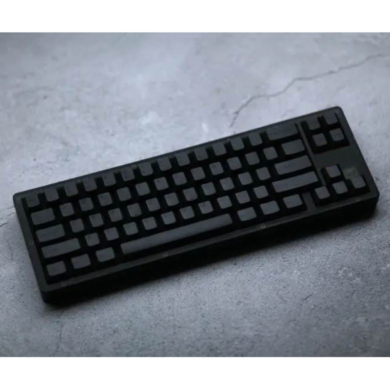 Geekark-黒のカスタムキーボードキャップ,メカニカルキ - Gaming Set Accessories のレビューと価格