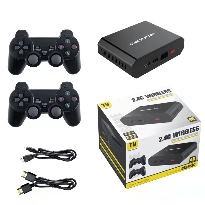 M8plus HDビデオゲームコンソールボックス 2.4Gデ - Gaming Accessories のレビューと価格