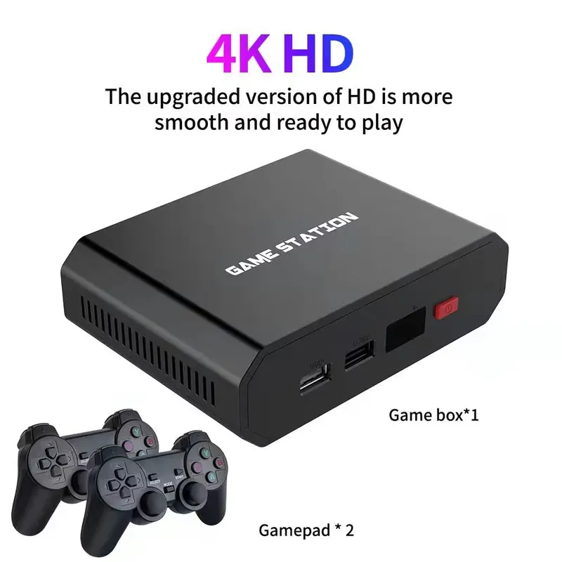 M8plus HDビデオゲームコンソールボックス 2.4Gデ - Gaming Accessories のレビューと価格