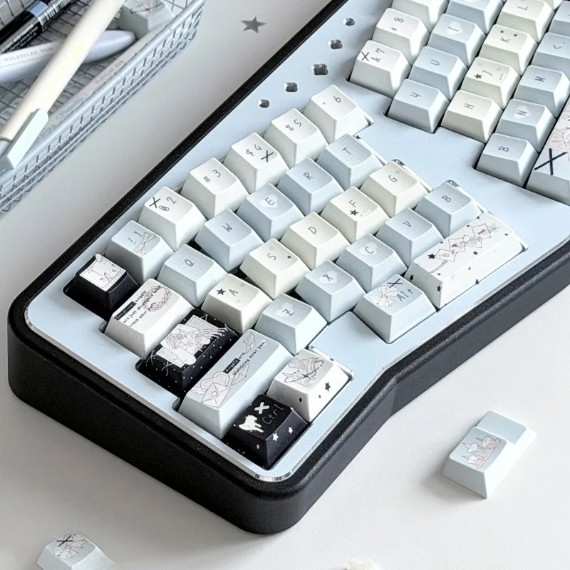 疑似エンジェルテーマキーキャップセットカスタマイズされた P - Gaming Set Accessories のレビューと価格