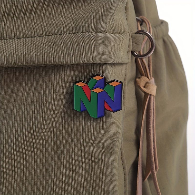 N64ロゴエナメルピン,レトロゲームコンソール,メタルブロー - Gaming Accessories Gifts For Men のレビューと価格