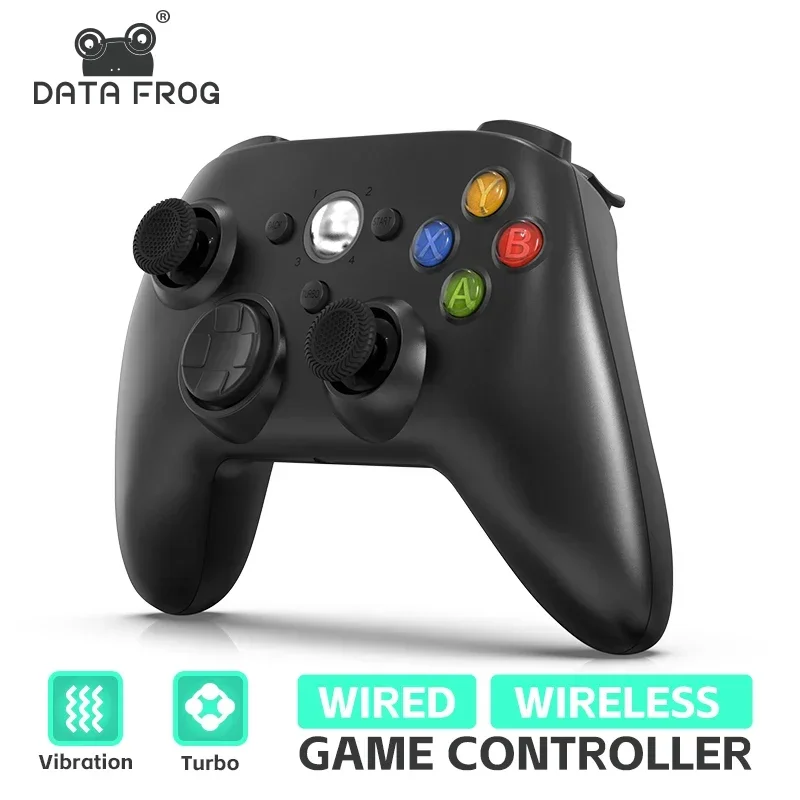 データカエル人間工学に基づいたワイヤレスターボゲームコントロ - Gaming Controllers Xbox Accessories のレビューと価格