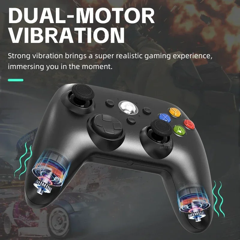 データカエル人間工学に基づいたワイヤレスターボゲームコントロ - Gaming Controllers Xbox Accessories のレビューと価格