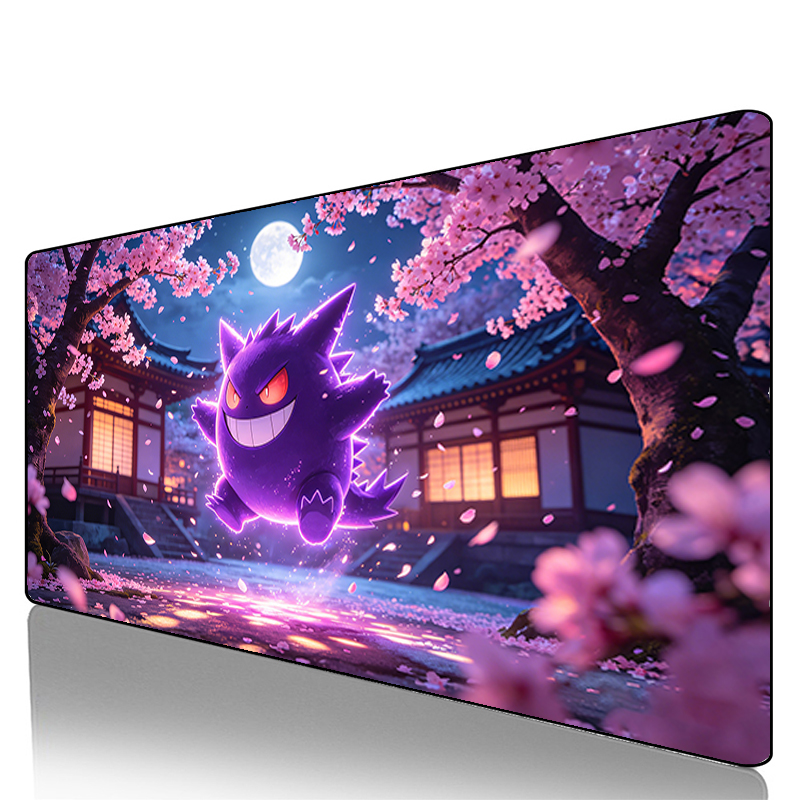 マウスパッドポケモンピカチュウゲンガーオリジナルラバーテーブ - Gaming Accessories Table のレビューと価格