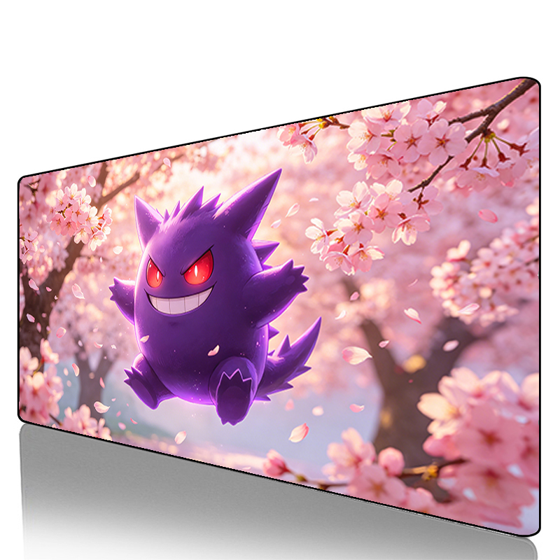 マウスパッドポケモンピカチュウゲンガーオリジナルラバーテーブ - Gaming Accessories Table のレビューと価格