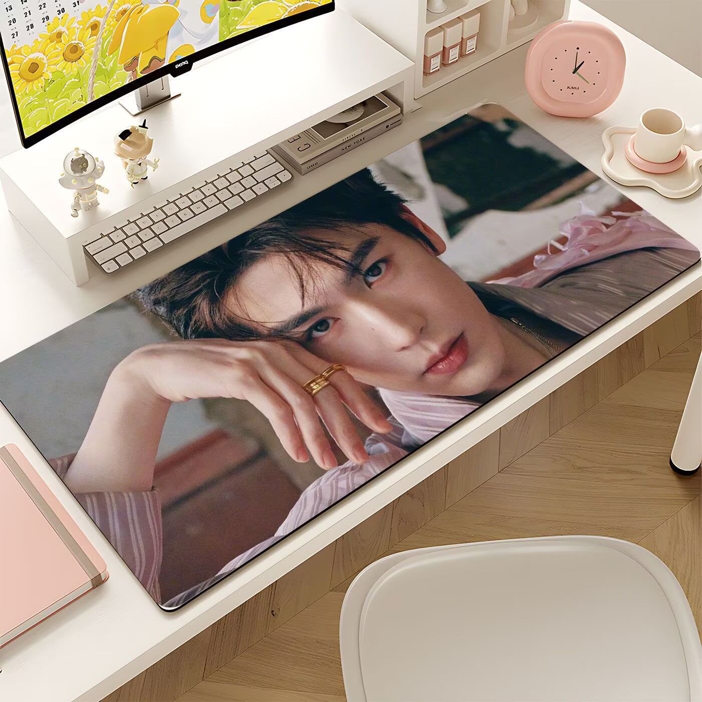 張玲河の特大マウスパッド、有名人小説の男性主人公キーボードパ - Gaming Accessories のレビューと価格