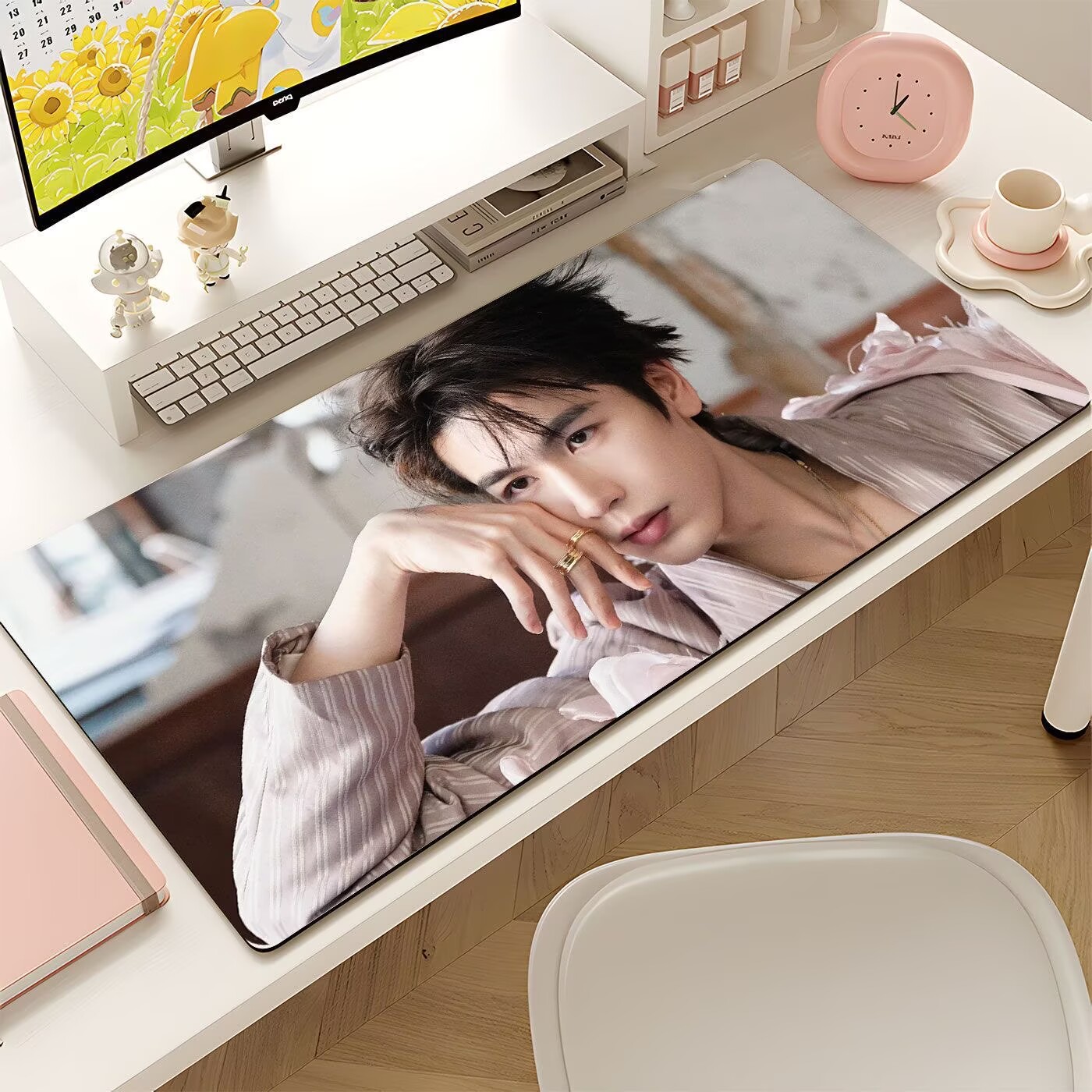 張玲河の特大マウスパッド、有名人小説の男性主人公キーボードパ - Gaming Accessories のレビューと価格