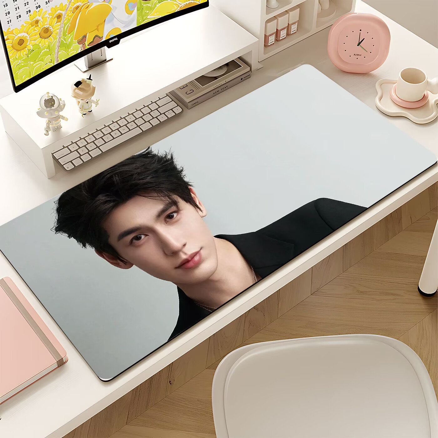 張玲河の特大マウスパッド、有名人小説の男性主人公キーボードパ - Gaming Accessories のレビューと価格