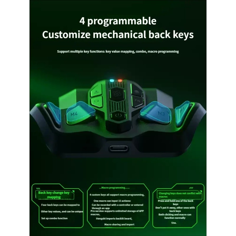Xboxシリーズコントローラー用バックキーワイヤレスレシーバ - Gaming Controllers Xbox Accessories のレビューと価格