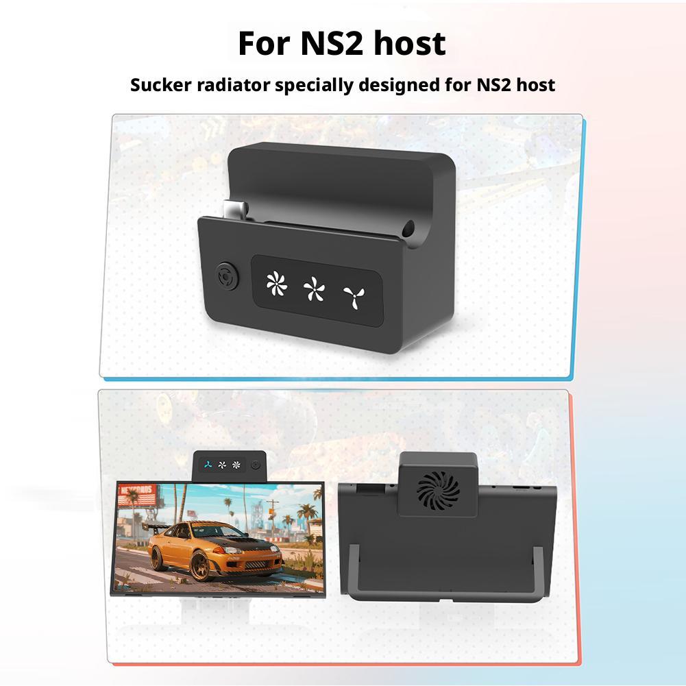 Switch2 ホスト冷却ファンホスト冷却クーラー 3 速度 - Gaming Accessories のレビューと価格