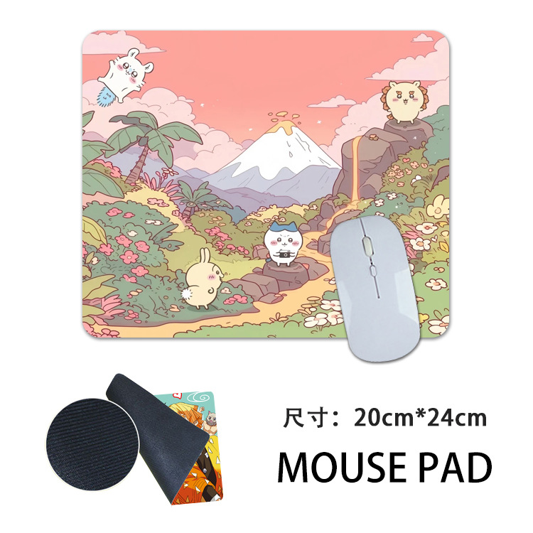 ちいかわシリーズかわいい漫画マウスパッドアニメ滑り止めマウス - Gaming Accessories のレビューと価格