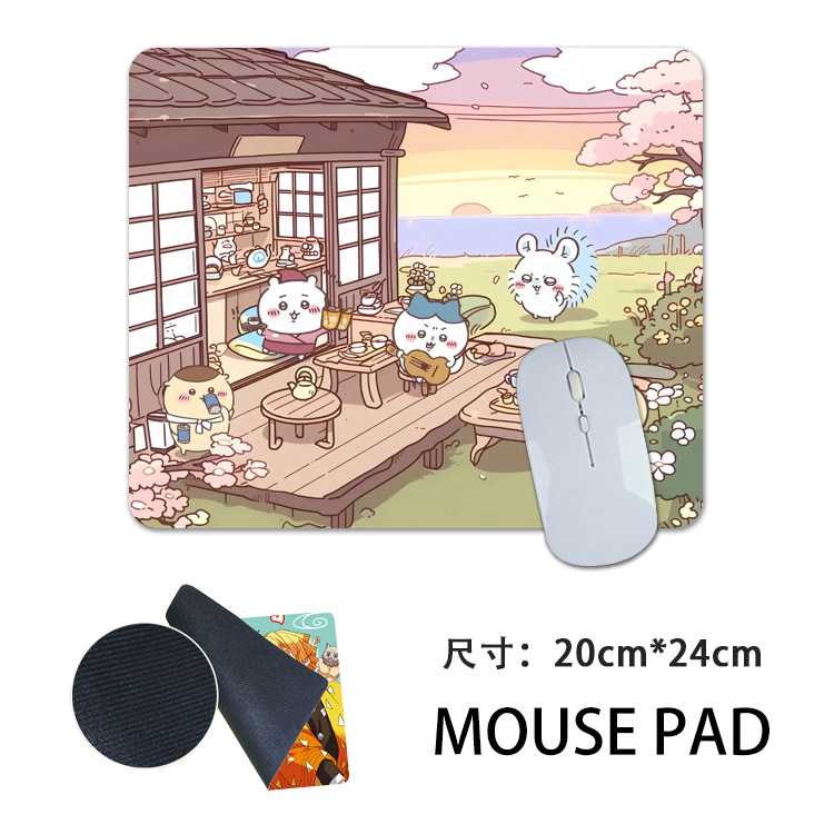 ちいかわシリーズかわいい漫画マウスパッドアニメ滑り止めマウス - Gaming Accessories のレビューと価格