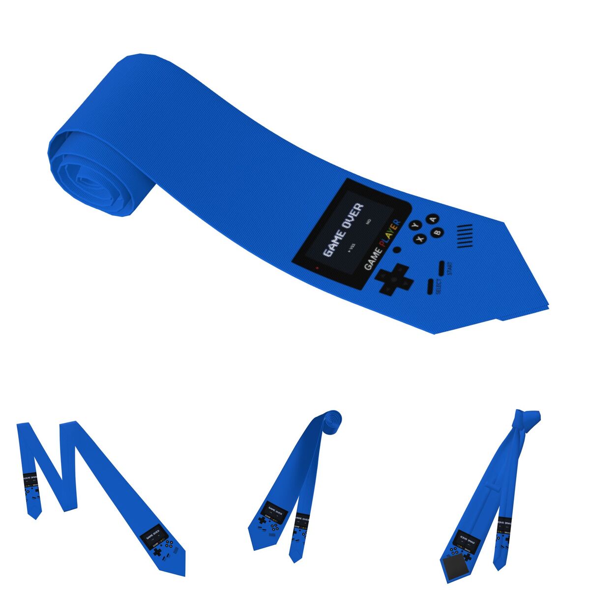 ビデオゲームゲームコントローラーネクタイ男性女性ポリエステル - Gaming Accessories Gifts For Men のレビューと価格